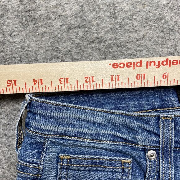 Guess Low Rise Jegging Maxine Fit Cropped Jeans Women's Size 27 Blue Denim - Picture 3 of 14